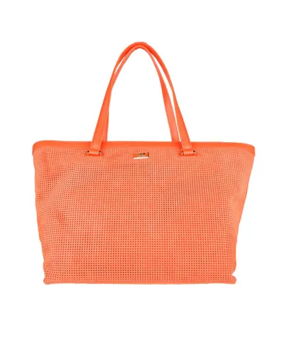 Cavalli Class WoMens Orange Leather Di Calfskin Handbag - One Size