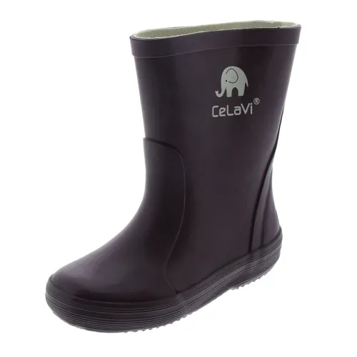 Celavi Boy's Unisex Kids Basic Wellies Rain Boot