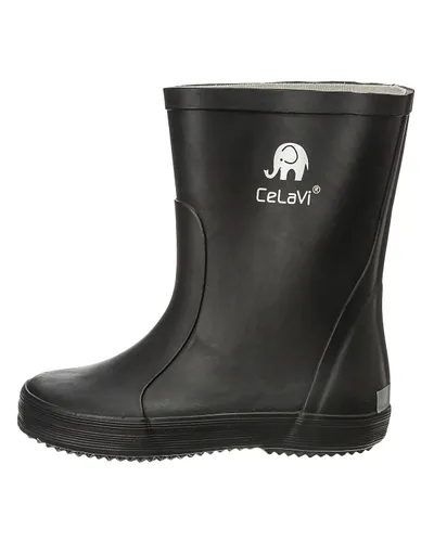 CeLaVi Boy's Unisex Kids Basic Wellies Rain Boot