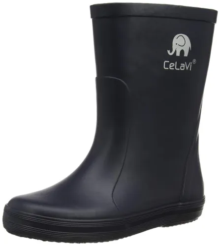 CeLaVi Unisex Adults’ Basic Wellies-Solid Rain Boot