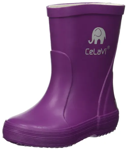 CeLaVi unisex-child Basic Wellies-Solid Rain Boot