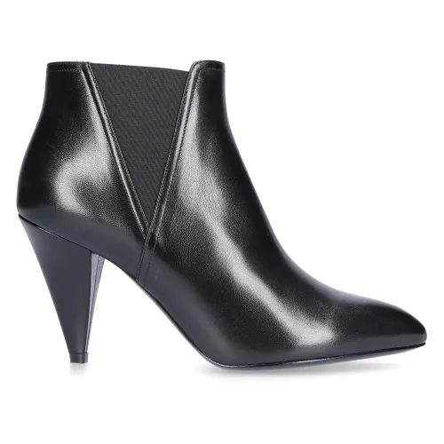 Celine , Heeled Boots ,Black female, Sizes: