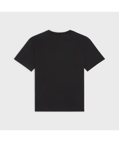 Céline Mens Celine Loose T-shirt With Gradient Print In Black Cotton