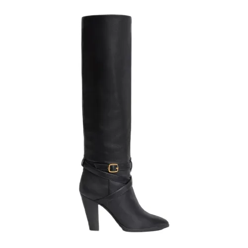 Celine , Women's Shoes Ankle Boots Black Ss24 ,Black female, Sizes: