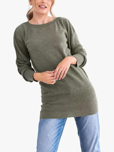 Celtic & Co. Supersoft Slouch Jumper - Moss - Female