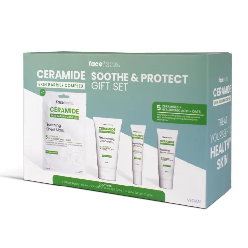 Ceramide Soothe & Protect Gift Set | Soothing Sheet Mask