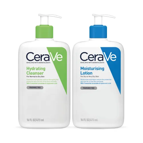 CeraVe Face & Body Routine for Dry Skin