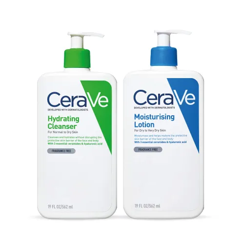 CeraVe Face & Body Routine for Dry Skin