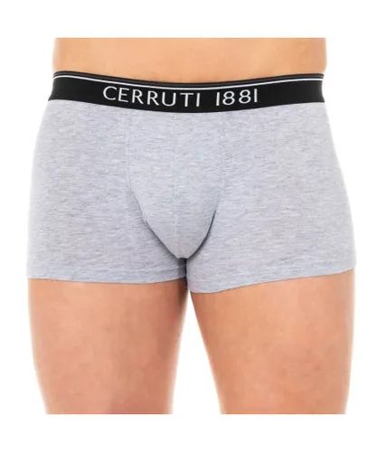 Cerruti Mens Trunk anatomical front breathable fabric boxer 109-002458 man - Grey