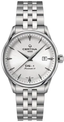 Certina Watch DS-1 Mens Powermatic 80 - Silver