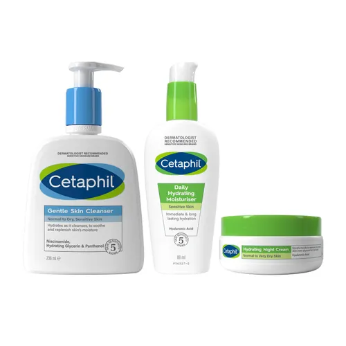 Cetaphil Ultra Hydrating Sensitive Skin Skincare Set