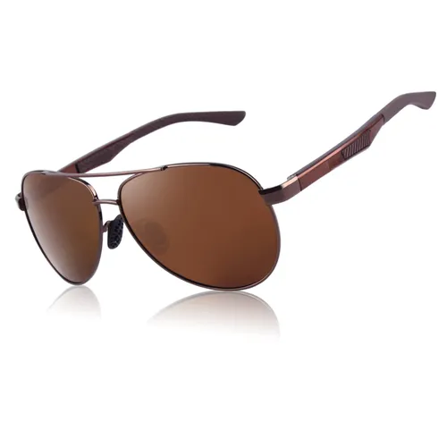 CGID Sunglasses Mens Polarised Premium Al-Mg Alloy Pilot