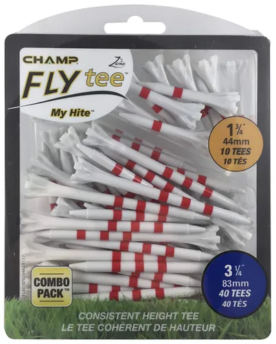 Champ My Hite Flytees - Golf Tees - 40x 83mm & 10x 44mm