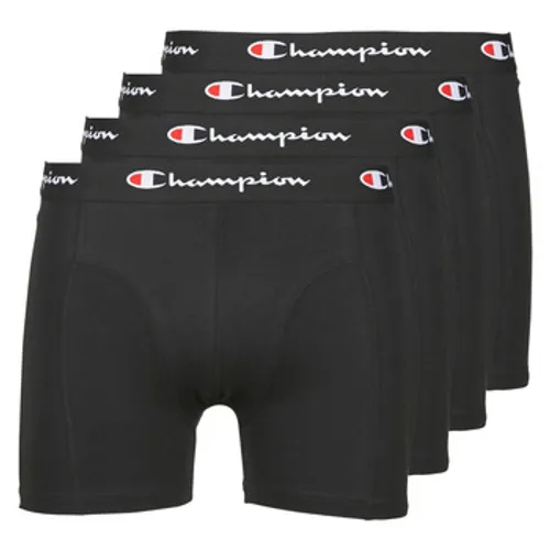 Champion  BOXER X4  men's Boxer shorts in Black