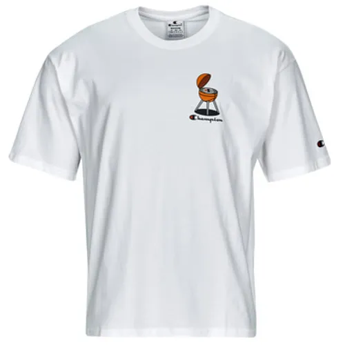Champion  Crewneck T-Shirt  men's T shirt in White