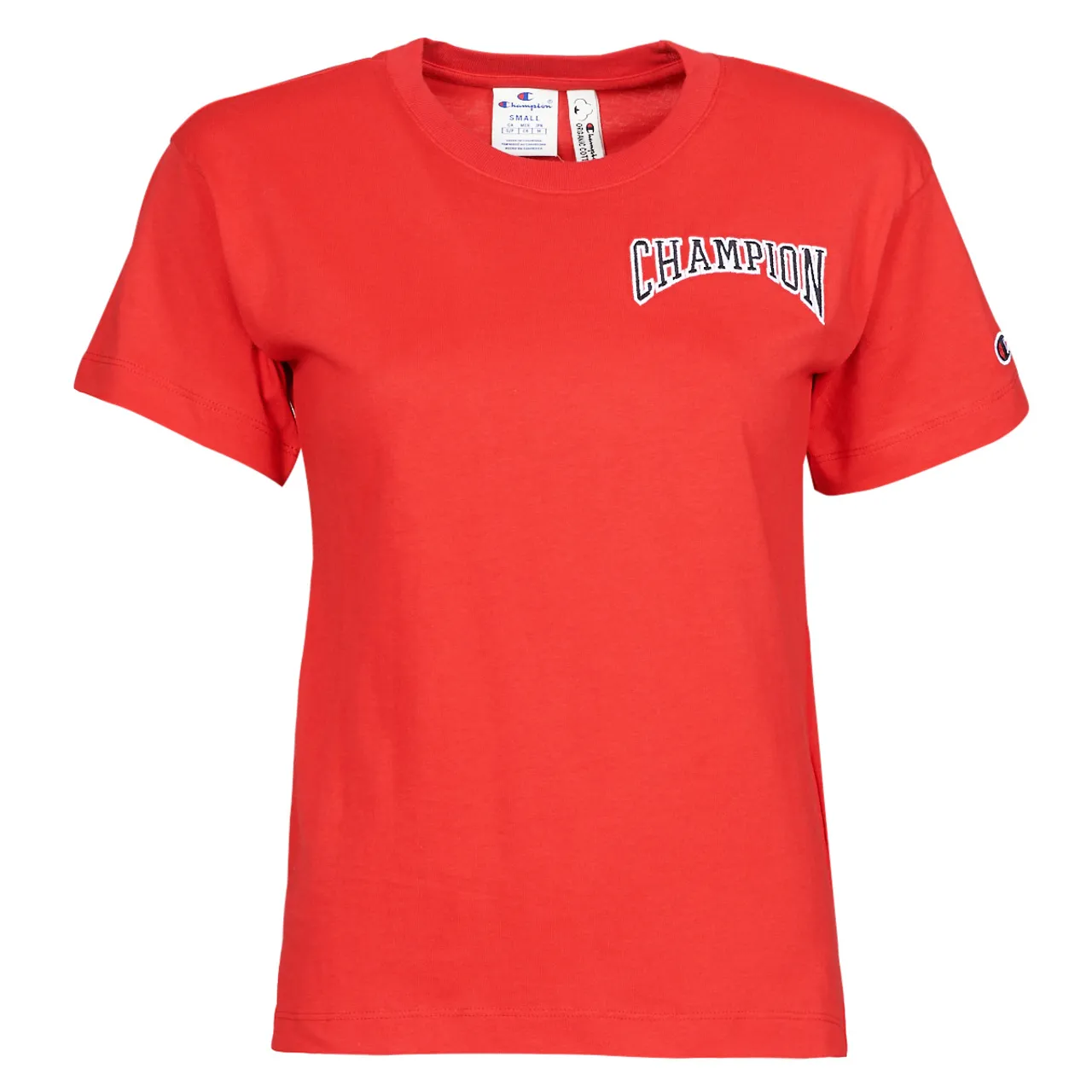 Champion  CREWNECK T SHIRT  women's T shirt in Red