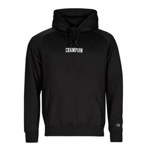 Champion  Heavy Cotton Poly Fleece  men's Sweatshirt in Black