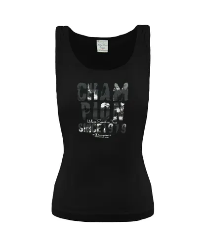 Champion Heritage Womens Black Vest Cotton