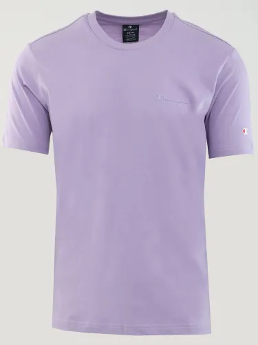 Champion Lilac Script Logo Comfort Fit T-Shirt