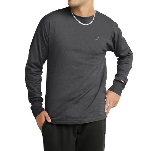 Champion Men's Classic Jersey Long Sleeve T-Shirt