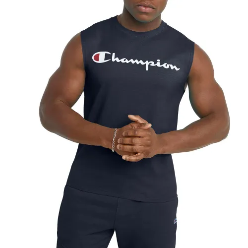 Champion Men's Graphic Jersey Muscle Shirt