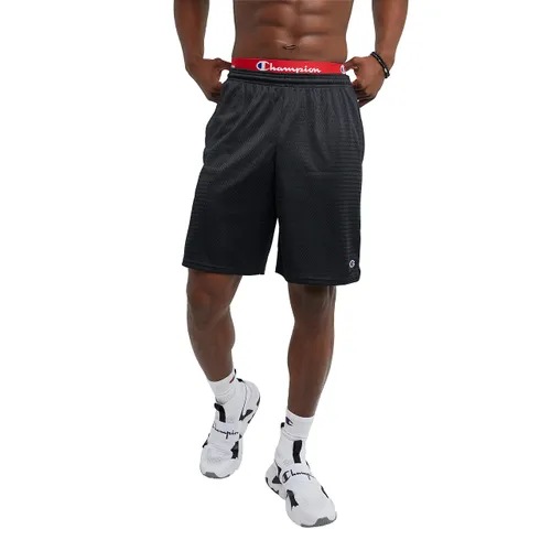 Champion Men's Long Mesh With Pockets athletic shorts