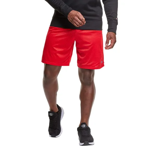 Champion Mens Long Mesh with Pockets Athletic-Shorts