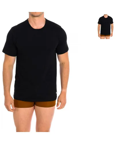 Champion Mens Pack-2 Short sleeve T-shirts Y09G5 - Black