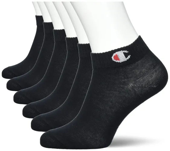 Champion Unisex Core 6pp Quarter Ankle Socks