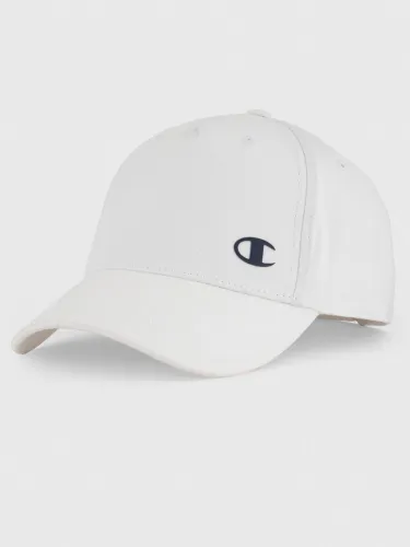 Champion White C Logo Baseball Cap