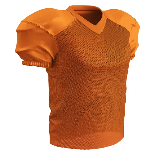 CHAMPRO Time Out Polyester Practice Football Jersey Orange