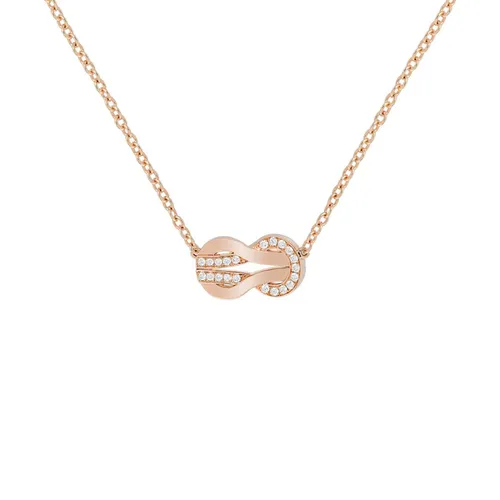 Chance Infinie 18ct Rose Gold 0.10ct Diamond Necklace