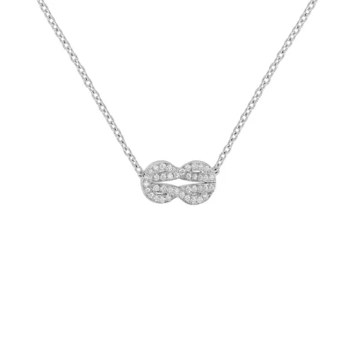Chance Infinie 18ct White Gold 0.19ct Diamond Necklace