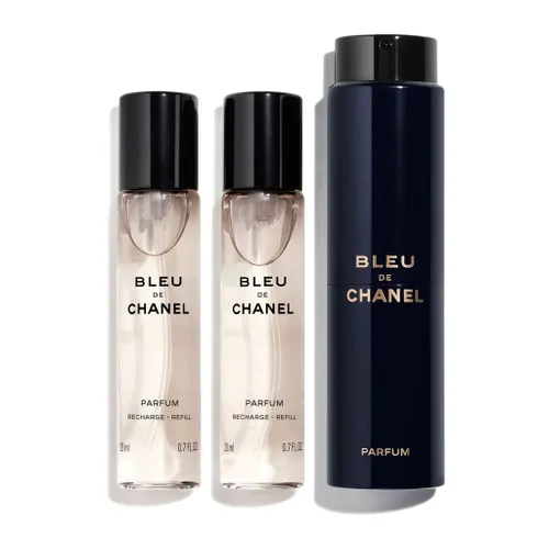 CHANEL Bleu De CHANEL Parfum Twist and Spray, 3 x 20ml - Male - Size: 60ml