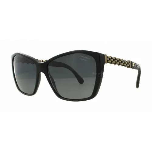 Chanel , Ch5327Q 501S8 Sunglasses ,Black female, Sizes: