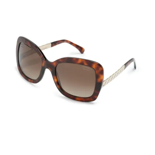 Chanel , Ch5370 1580S9 Sunglasses ,Brown female, Sizes: