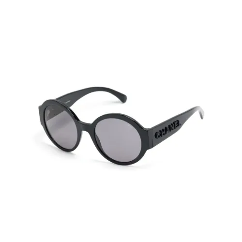 Chanel , Ch5410 888T8 Sunglasses ,Black female, Sizes: