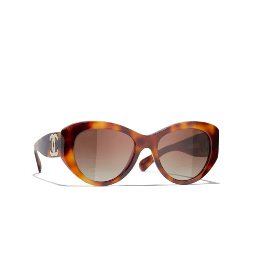 Chanel , Ch5492 1295S9 Sunglasses ,Brown female, Sizes: