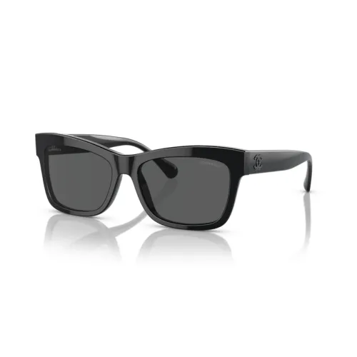 Chanel , Ch5496B C888S4 Sunglasses ,Black female, Sizes: