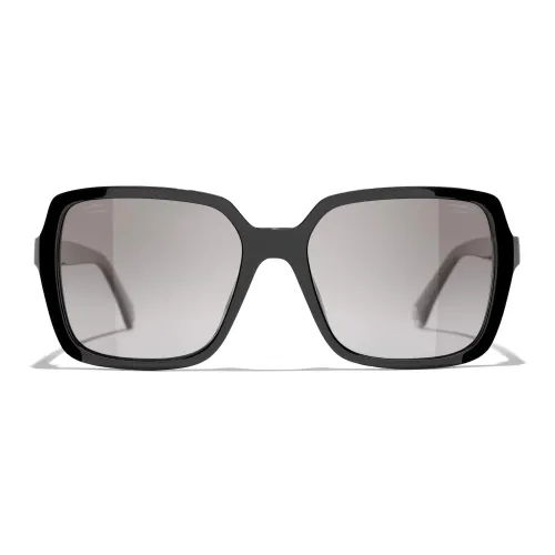 Chanel , Ch5505 C622M3 Sunglasses ,Black female, Sizes: