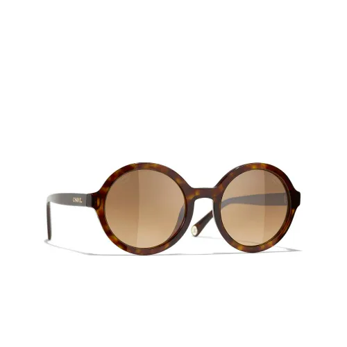 Chanel , Sunglasses ,Brown female, Sizes: