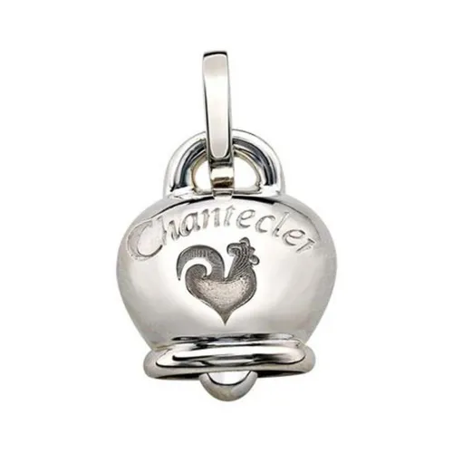 Chantecler , Bell Pendant - Silver ,Gray female, Sizes: ONE SIZE