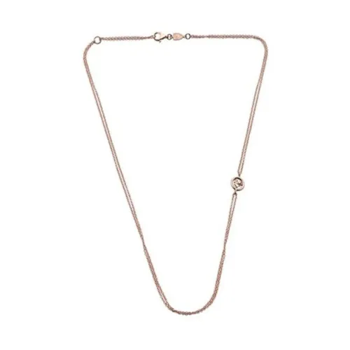 Chantecler , Mens Rose Gold Necklace ,Pink female, Sizes: ONE SIZE