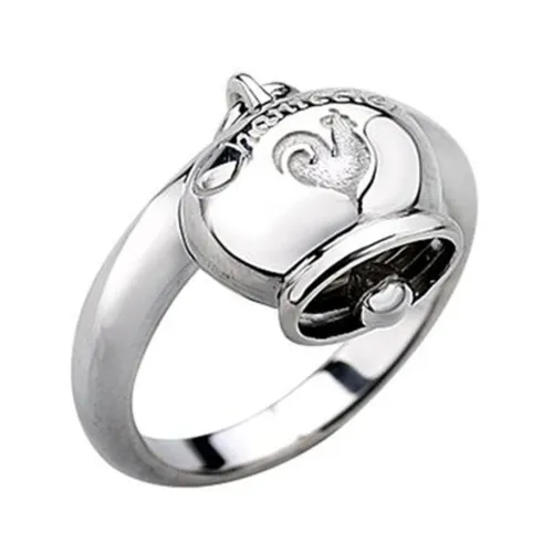 Chantecler , Silver Bell Ring - Women`s Chantecler Style ,Gray female, Sizes: 51 MM, 60 MM, 58 MM, 56 MM, 50 MM, 54 MM, 59 MM