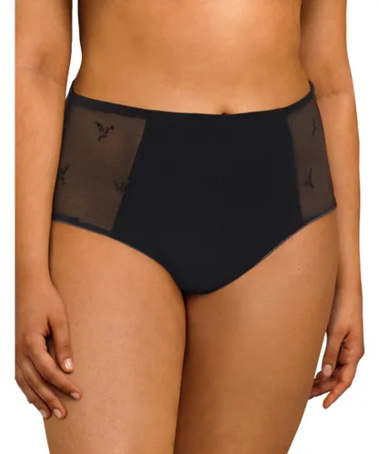 Chantelle Womens C16B80 Every Curve High Waisted Brief - Black