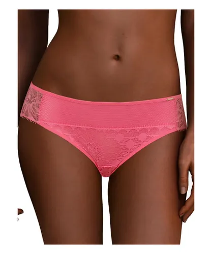 Chantelle Womens Day To Night Brief - Pink Nylon