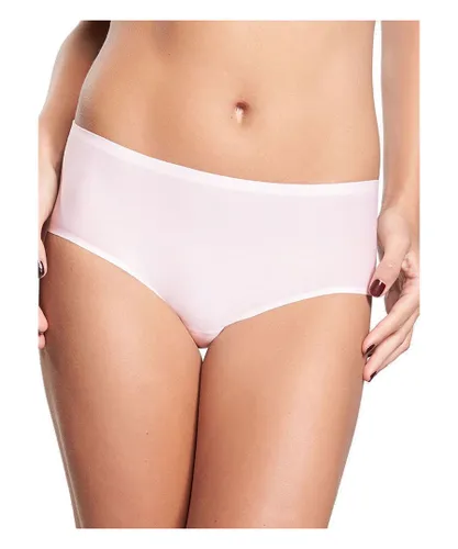 Chantelle Womens Soft Stretch Hipster Brief - Pink Nylon - One
