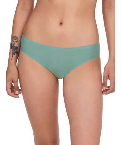 Chantelle Womens SoftStretch Bikini Brief - Green Polyamide - One