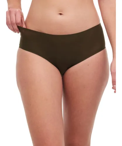 Chantelle Womens SoftStretch Hipster Brief - Brown Nylon - One