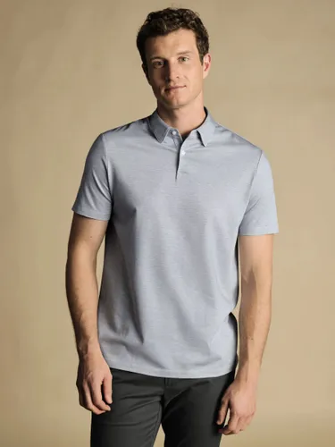 Charles Tyrwhitt Cool Polo Shirt - Light Blue - Male